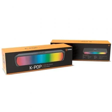 Krom Barra de Sonido K-Pop Bluetooth RGB